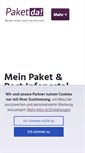 Mobile Screenshot of paketda.de